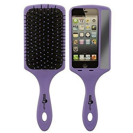 Wet Brush Selfie Brush Case for iPhone 5/5s, Purple