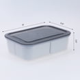 thumbnail image 2 of REGALWOVEN 5 Pack Food Storage Containers with Lids, Plastic Meal Prep Containers for Microwave and Freezer 4 Grids-No Hollow 5 Pack, 2 of 6