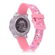 DreamWorks Gabbys Dolls House Unisex Child Pink and Purple LCD Watch, GAB4086WM