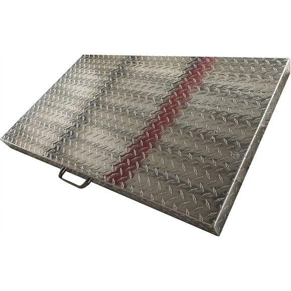 Premium Home Griddle Cover: for ZMLEVE FTG600 Griddle Cover, ZMLEVE accessories, ZMLEVE Flat Top Grill cover, ZMLEVE cover, great for outdoors, use as tabletop, Diamond Plate Aluminum