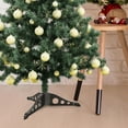 thumbnail image 5 of Kingtowag green Christmas tree base stand 10cm, Christmas tree stand base, detachable green holder, three-legged construction for stability, easy installation., 5 of 8