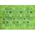 thumbnail image 1 of Ahgly Company Indoor Rectangle Abstract Green Modern Area Rugs, 8' x 10', 1 of 4