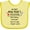 Banana, variant on Inktastic My First New Year's Resolutions Boys or Girls Baby Bib
