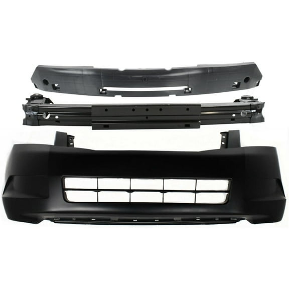 Geelife For Honda 2008-2010 Accord Sedan Bumper Covers Fascias Set of 3