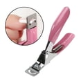 thumbnail image 2 of 1 Pc Nail Clippers UV Gel Acrylic Nail Cutter Fake Nail Clipper Cutter Trimmer Manicure Tool Pink, 2 of 2