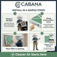 thumbnail image 5 of Cabana Air Filters Furnace Air Filter - MERV 13 - 6 Pack, 12 x 24 x 1, 5 of 6