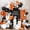 Orange Black White, variant on Orange Black White Silver Balloon Garland Arch Kit, 167Pcs Latex Balloons Different Sizes 18 12 10 5 inch for Birthday Graduation Halloween Basketball Theme Party Decoration