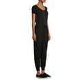 thumbnail image 4 of No Boundaries Juniors’ Short Sleeve Casual Jumpsuit, 4 of 6