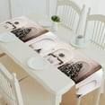 thumbnail image 1 of EREHome Christmas Tree Near Baroque Sofa Fireplace In Classical Hall table runner table cloth tea table cloth 14x72 inch, 1 of 1