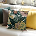thumbnail image 3 of BANET Pillow Covers , Flower Throw Pillows Decorative Summer Palm Leaves Pillowcase Outdoor Cushion Case for White, 3 of 5