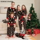 thumbnail image 2 of Conjunto de pijamas familiares a juego para Navidad, para niños, madre, padre, perro, pijamas de algodón para bebés y niños grandes, ajuste ceñido, Papá Noel, 2 of 4