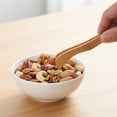 thumbnail image 4 of Toaster Tongs,Cooking Tongs,Bamboo Toast Tongs,7 Inches Long Wood Toaster Tongs with Anti-slip Design,Tongs for Cooking with Cooking Oil Coating(A), 4 of 9