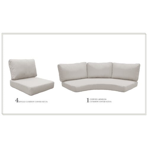 High Back Cushion Set for FAIRMONT-06k in Beige