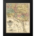 thumbnail image 2 of Britton 20x24 Black Modern Framed Museum Art Print Titled - Arizona Territory - Britton 1877, 2 of 5