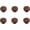 40*40mm Single Hole, variant on Gamvdout Decorative Knobs 6Pcs Drawer Door Solid Wood Handle Black Walnut Cabinet Wardrobe Door Handle Straight 160Mm