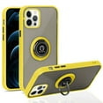 thumbnail image 1 of [PST] iPhone 12 / 12 Pro (6.1") 2020 Kickstand Rubberized Rotating Ring Case, Duty Hybrid Shock Absorption Rugged Hard Phone Case, 1 of 3