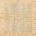 thumbnail image 1 of Ahgly Company Indoor Square Abstract Brown Gold Oriental Area Rugs, 3' Square, 1 of 6