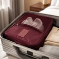 thumbnail image 4 of Double-Layer Shoe Storage Bag, Travel Portable Sneaker Organizer Pouch, Dust-Proof, 2-Pair, 4 of 6