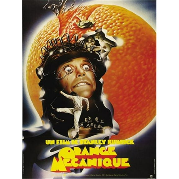 Posterazzi MOV416651 A Clockwork Orange Movie Poster - 11 x 17 in.