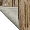 thumbnail image 6 of LR Home Natalie Ria Tan/Black Striped Transitional Jute Blend Area Rug, 9' x 12', 6 of 8