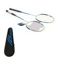 thumbnail image 1 of Badminton Rackets Set, Stable Reliable Firm 2 Player Badminton Racquets Lightweight  For Outdoors For Badminton Game, 1 of 8