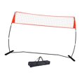 thumbnail image 4 of Equipo de entrenamiento de voleibol red red de voleibol con bolsa de transporte configuración fácil altura ajustable para entrenamiento en solitario, 4 of 8