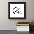 thumbnail image 4 of Gallery Pops Star Wars: Saga - Princess Leia Kiss a Wookiee Wall Art, Black Framed Version, 12" x 12", 4 of 5