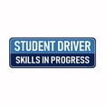 thumbnail image 1 of HOARBOEG Student Drivers Car Bull Bars Sticker Novice Newbie Secure Notice Sign Sticker, 1 of 1