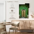 thumbnail image 5 of Elephant Stock Ornate Indian Door Wall Art - Vertical Canvas Wall Art - Living Room Wall Decor - Architecture Canvas - Green And Gold Decor - 8" x 12", 5 of 8