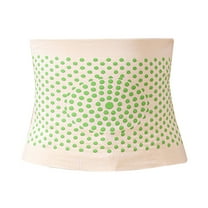 NSESSHome Self-Heating Wormwood Waist Belt for Lower Back Pain Relief - Breathable Lumbar Support Belt with Natural Moxibustion Therapy, Adjustable for Waist Circumference 2.9-3.6 Feet