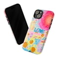 thumbnail image 3 of Colorful Love Collage Phone Case, Artistic Motivational Abstract iPhone Cover, Unique Protective Case for iPhone 17 16 15 14 13 12 11 Plus Pro Max Mini, 3 of 6