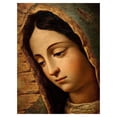 thumbnail image 1 of Cuadro Decorativo Religioso 40x60cm Vírgen de Guadalupe, 1 of 6