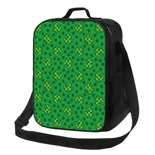 Balery St Patrick's Day5 Caja de Almuerzo y Bolsa de Almuerzo para Hombres y Mujeres, Bolsa de Almuerzo Reutilizable con Gran Capacidad, Bolsa de Almuerzo Aislada