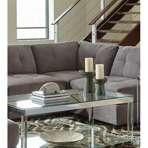 Claude Tufted Cushion Back Corner Dove