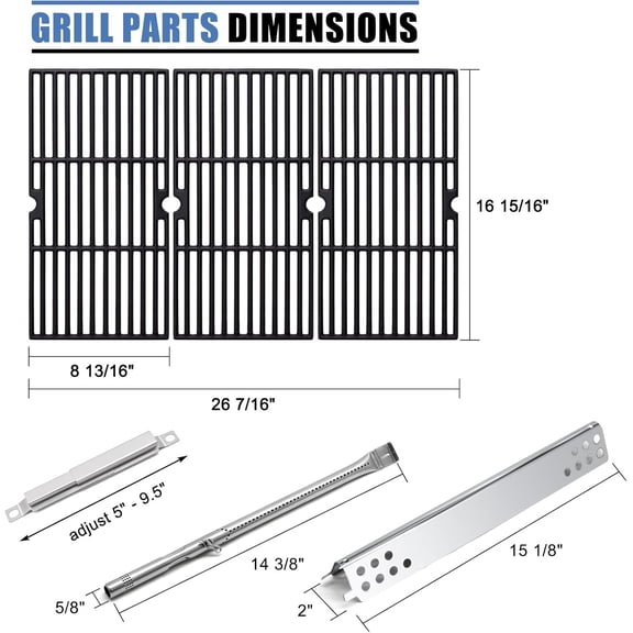 Grill Replacement Parts for Charbroil 463344015 Advantage 4 Burner Grill