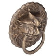 thumbnail image 2 of Aldaba de puerta china, Aldaba de puerta Material de latón Aldaba de puerta de bronce Anillo de tiro de puerta Diseño a prueba de futuro, 2 of 8