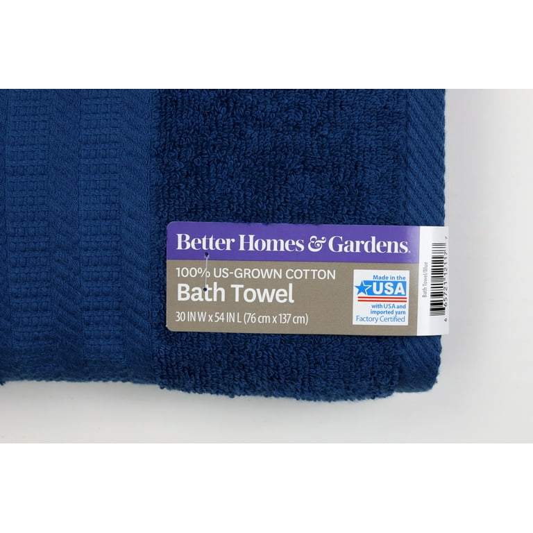 Better Homes & Gardens Sheared Paisley Bath Towel, Blue Linen - Walmart.com