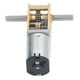 thumbnail image 2 of Mini motor de engranaje con cepillo de 3V CC, 30RPM, doble eje, Micro Turbo, Motor con engranaje de gusano, Motor con engranaje de reducción con asiento fijo, 2 of 5