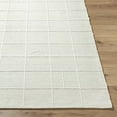 thumbnail image 4 of BoutiqueRugs Tieve Contemporary Area Rug - Cream, White - 18" x 18" Sample, 4 of 6