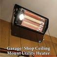 Optimus H9010 Electric Quartz Heater for Garage and Outside Space Use