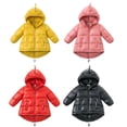 thumbnail image 7 of URMAGIC Toddler Boy Girl Winter Outwear Kids Dinosaur Hooded with Pocket Jacket Thicken Windproof Zipper Warm Fleece Coat, 7 of 7