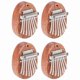 thumbnail image 1 of 4X 8 Teclas Mini Kalimba Exquisito Dedo Pulgar Piano Marimba Musical Buen Accesorio Colgante Regalo, 1 of 5