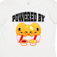 thumbnail image 4 of Inktastic Powered by Chicken Nuggets Boys or Girls Toddler T-Shirt, 4 of 5