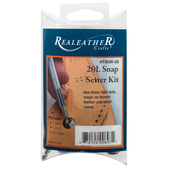 Realather(R) Artisanat 20L Setter Kit-Nickel