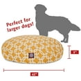 thumbnail image 3 of Majestic Pet Links Round Dog Bed Treated Polyester Removable Cover Yellow Large 42 x 42 x 5, 3 of 6
