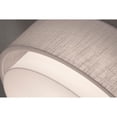 thumbnail image 3 of AFX Sanibel 23-inch White LED Flush Mount, Jute Shade, 3 of 3