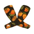 thumbnail image 2 of Gaeub Orange Pumpkin Autumn Maple Falling Leaves Cooling Sleeves for Unsex, Arm Sleeves, UV Sun Protection Sleeve to Cover with Silicone Anti-Slip, 2 of 8
