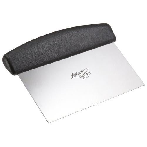 Ateco Stainless Steel Bench Scraper Ateco - Bench Scraper with Plastic Handle. stainless steel, kitchen