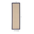 thumbnail image 6 of Linon Athena Natural & Blue 2.6x8 Area Rug, 6 of 6