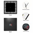 thumbnail image 2 of Black Geometric Wooden Wall Clock Silent Non Ticking, Greek Key Design Abstract Modern Art Square Wall Clocks Battery Operated, Decor Clock for Home Office, Living Room, Kitchen, 10 Inch, 2 of 9